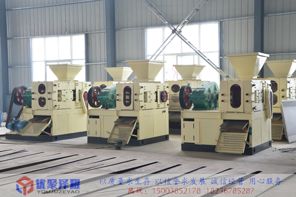 河南優聚澤耀壓球機在四川鋼企污泥壓球項目中應用良好